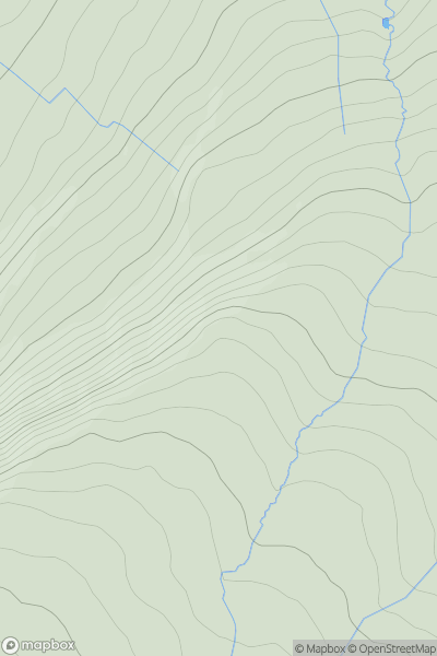 Thumbnail image for White Knott showing contour plot for surrounding peak