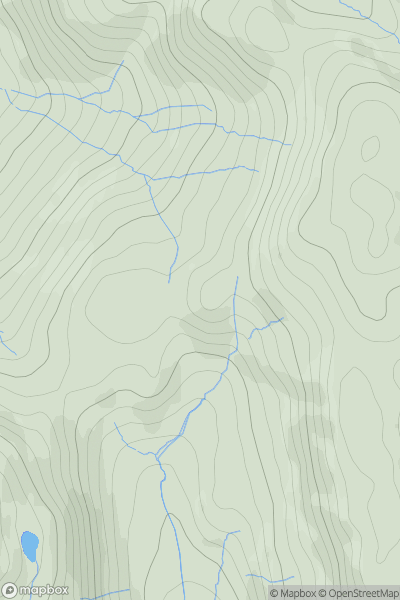 Thumbnail image for Park Head Road Top showing contour plot for surrounding peak