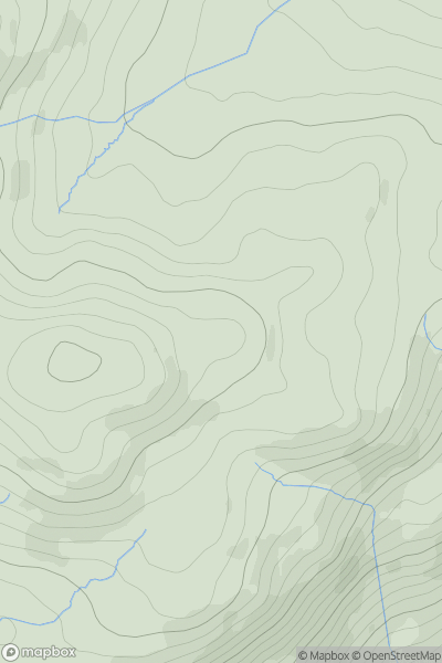 Thumbnail image for Wallowbarrow Heald showing contour plot for surrounding peak