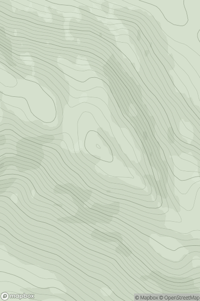 Thumbnail image for Crappich Hill showing contour plot for surrounding peak