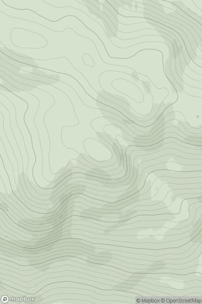 Thumbnail image for Little Port Hill showing contour plot for surrounding peak