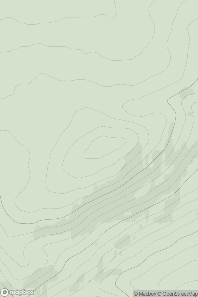 Thumbnail image for Cnoc Beithe showing contour plot for surrounding peak
