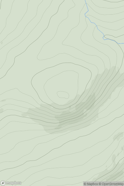 Thumbnail image for Craig Kipmaclyne showing contour plot for surrounding peak
