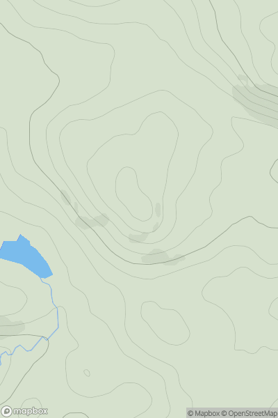 Thumbnail image for Cluain Circle showing contour plot for surrounding peak