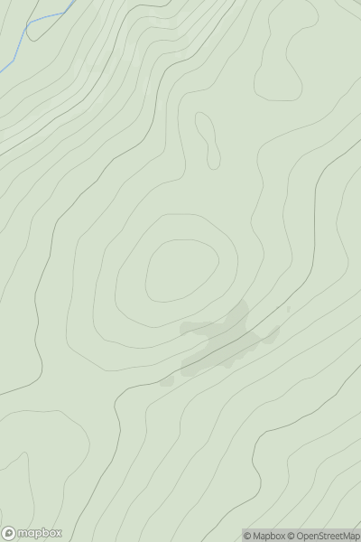 Thumbnail image for Stroness Hill North Top showing contour plot for surrounding peak