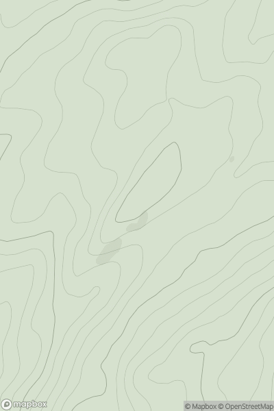 Thumbnail image for Maol Accurrach showing contour plot for surrounding peak