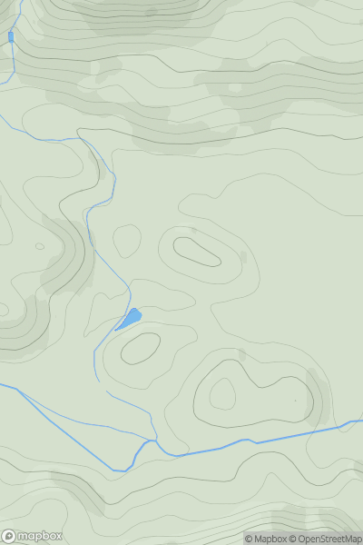 Thumbnail image for Colonel's Wood showing contour plot for surrounding peak