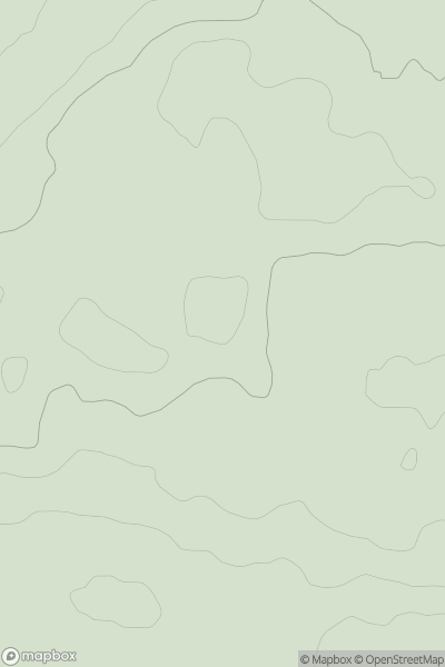 Thumbnail image for Keir Hill showing contour plot for surrounding peak