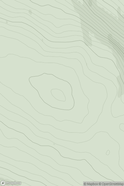 Thumbnail image for Dunfallandy Hill showing contour plot for surrounding peak