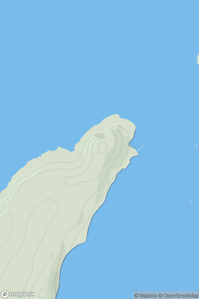 Thumbnail image for The Point showing contour plot for surrounding peak