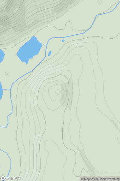 Thumbnail image for Torr na Truime showing contour plot for surrounding peak