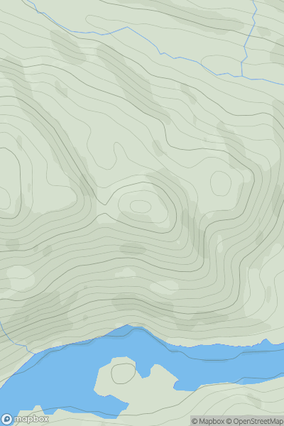 Thumbnail image for Torr Chonneil showing contour plot for surrounding peak