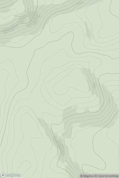 Thumbnail image for Conlan Hill showing contour plot for surrounding peak