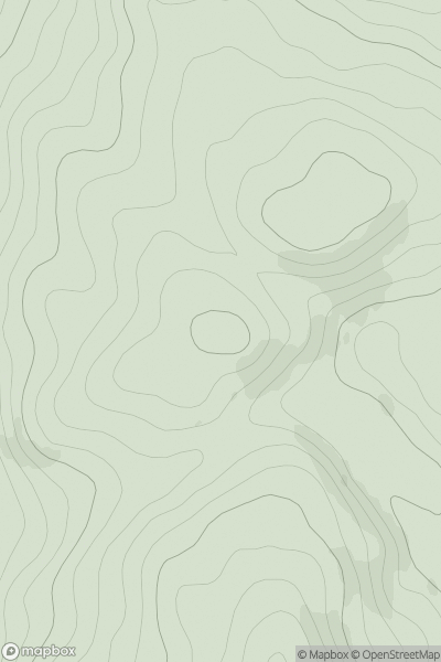 Thumbnail image for Rotmell Hill showing contour plot for surrounding peak