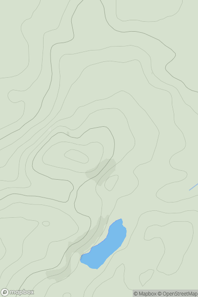 Thumbnail image for Hilton Wood showing contour plot for surrounding peak
