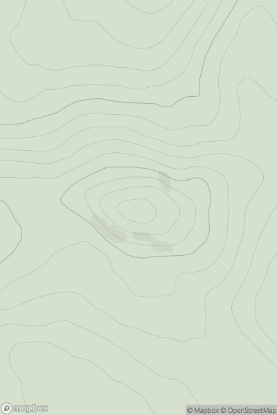 Thumbnail image for Knockton showing contour plot for surrounding peak