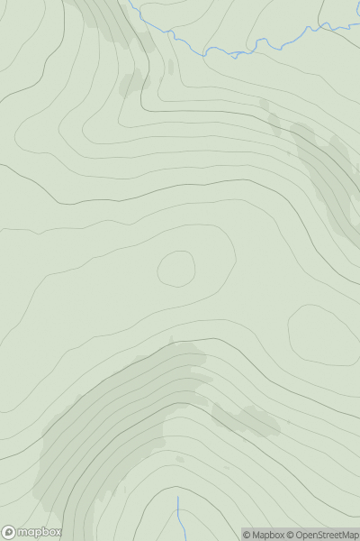Thumbnail image for Stobie Hillock showing contour plot for surrounding peak