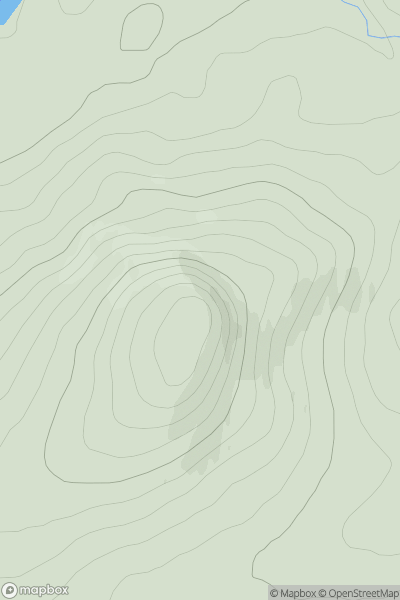 Thumbnail image for Canup showing contour plot for surrounding peak