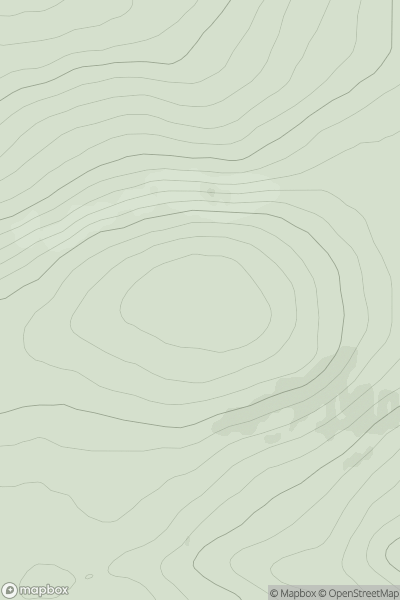 Thumbnail image for Tipperweir showing contour plot for surrounding peak