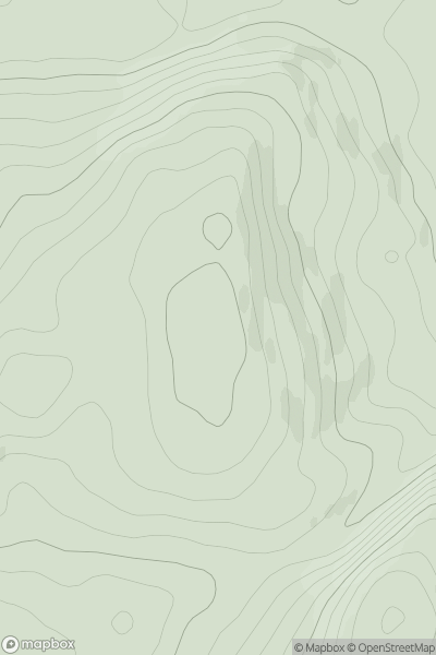Thumbnail image for Craig Gowan showing contour plot for surrounding peak
