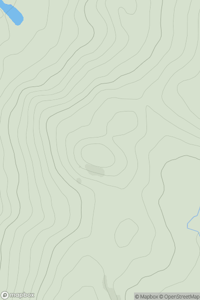 Thumbnail image for Knockali showing contour plot for surrounding peak