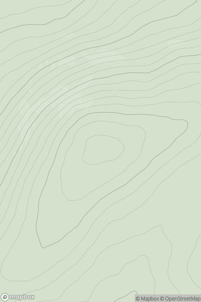Thumbnail image for Mongour showing contour plot for surrounding peak