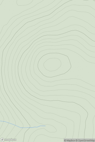 Thumbnail image for Craig of Dalfro showing contour plot for surrounding peak