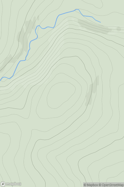Thumbnail image for The Crannel showing contour plot for surrounding peak