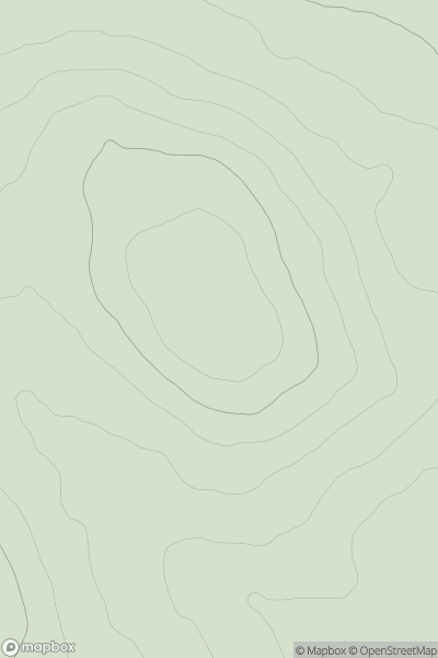 Thumbnail image for Hawkhill showing contour plot for surrounding peak
