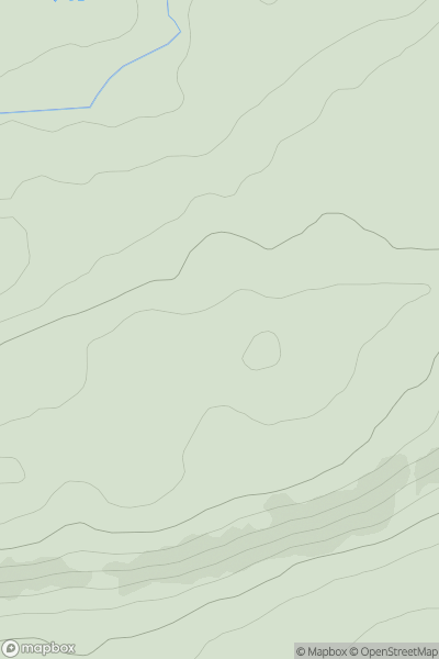 Thumbnail image for Drumderrach showing contour plot for surrounding peak