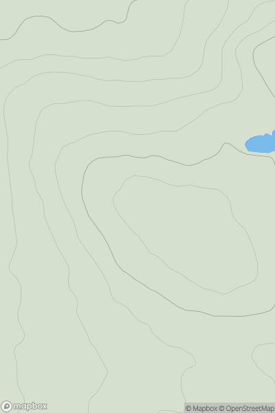 Thumbnail image for Berry Top showing contour plot for surrounding peak