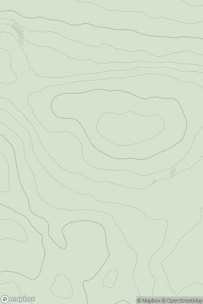 Thumbnail image for Craigingles showing contour plot for surrounding peak