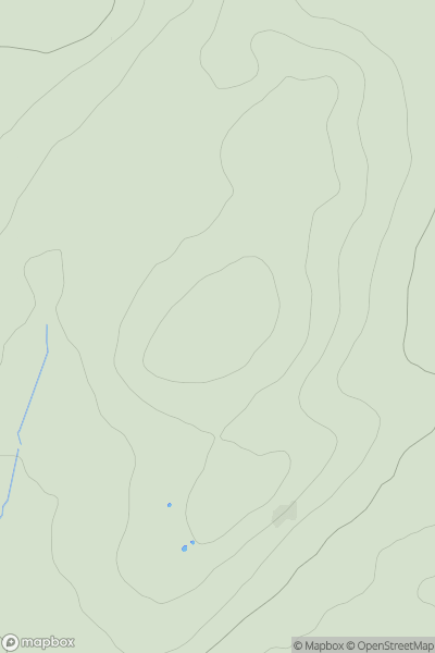 Thumbnail image for Cloch Hill showing contour plot for surrounding peak