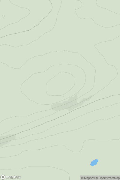 Thumbnail image for Hill of Morphie showing contour plot for surrounding peak