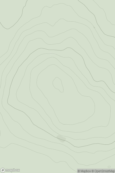 Thumbnail image for Tore Hill showing contour plot for surrounding peak