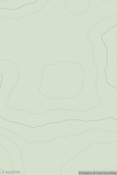 Thumbnail image for Carn Shalag showing contour plot for surrounding peak