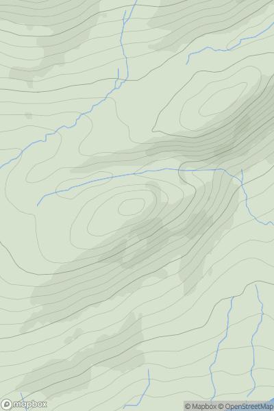 Thumbnail image for Tom Ban showing contour plot for surrounding peak