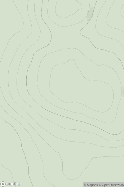 Thumbnail image for Carn Fhuarain showing contour plot for surrounding peak