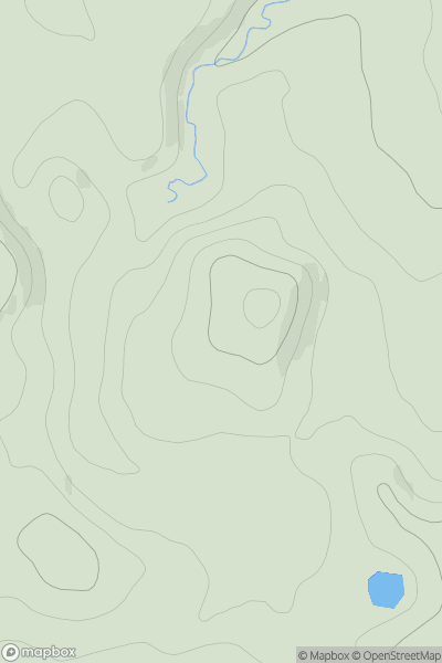 Thumbnail image for Meikle Ben Shalag showing contour plot for surrounding peak