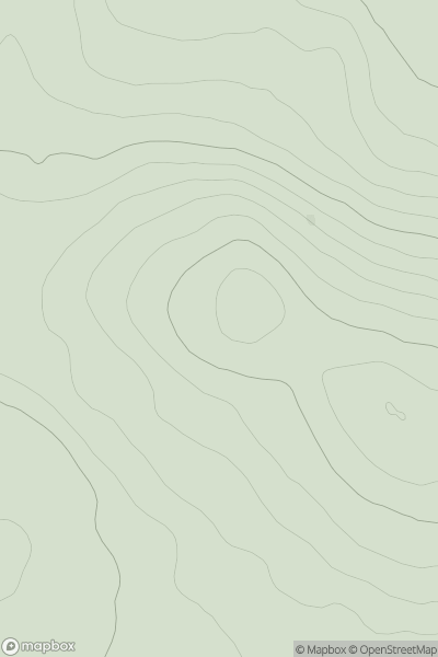 Thumbnail image for Cairn Cattoch showing contour plot for surrounding peak