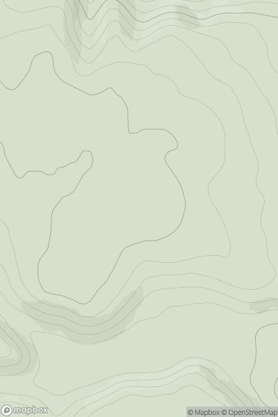 Thumbnail image for Carnachie showing contour plot for surrounding peak