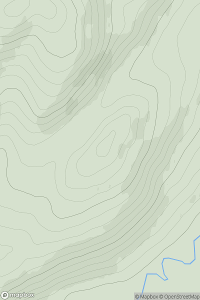 Thumbnail image for Carn an Dubh-ghlaic showing contour plot for surrounding peak