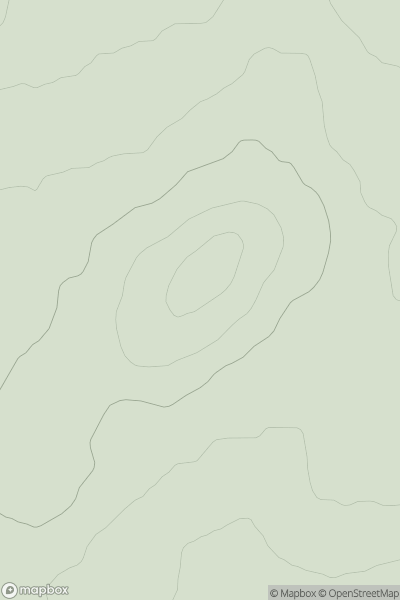 Thumbnail image for Brylach Hill showing contour plot for surrounding peak