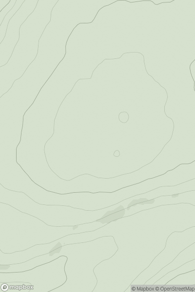 Thumbnail image for Romach Hill showing contour plot for surrounding peak