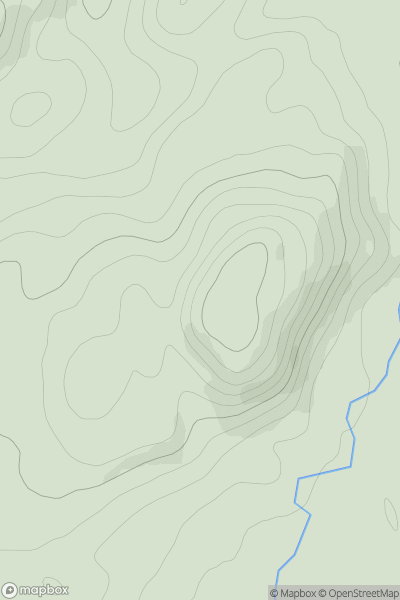 Thumbnail image for Tom Rathail showing contour plot for surrounding peak