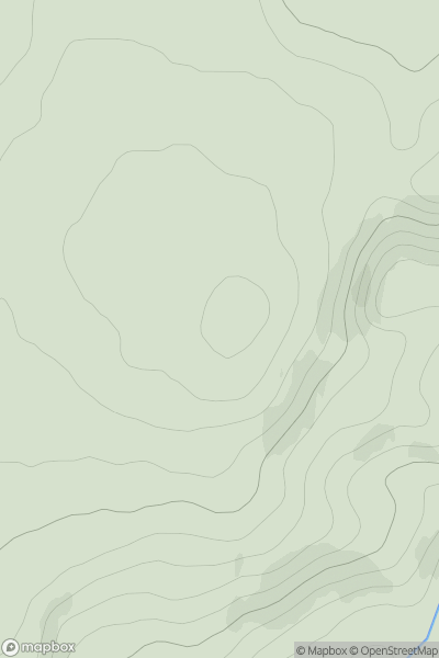 Thumbnail image for Dundavie showing contour plot for surrounding peak