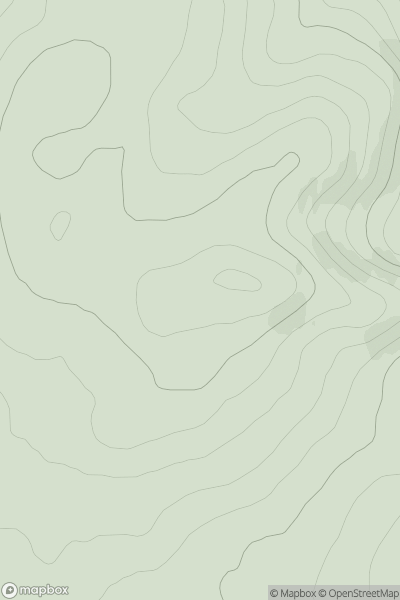 Thumbnail image for Hill of Conerock showing contour plot for surrounding peak