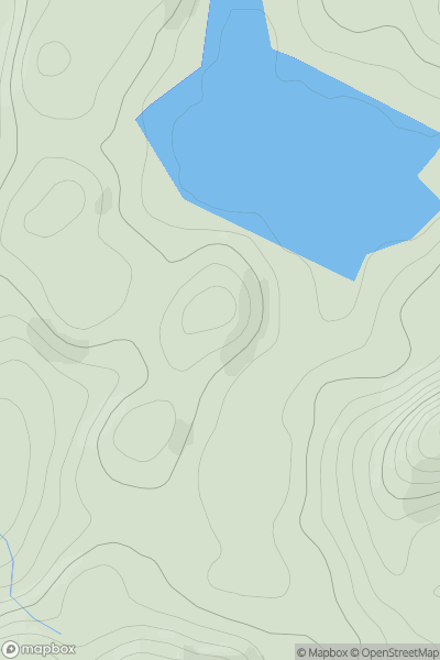 Thumbnail image for Cnoc Loch Kemp showing contour plot for surrounding peak