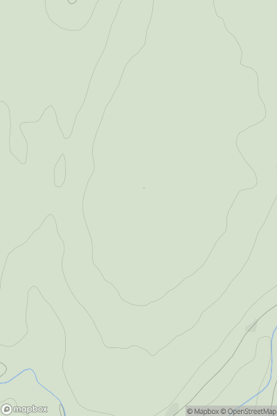 Thumbnail image for Brae of Lethen showing contour plot for surrounding peak