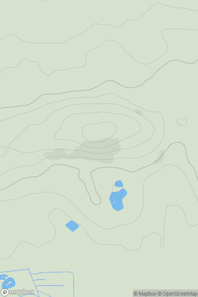 Thumbnail image for York Tower showing contour plot for surrounding peak